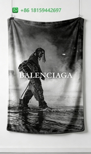 Balenciaga Throw Blankets